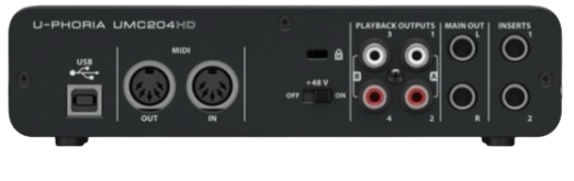 Ауодиоинтерфейс Behringer UMC204HD
