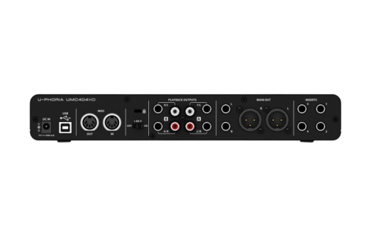 Ауодиоинтерфейс BEHRINGER UMC404HD
