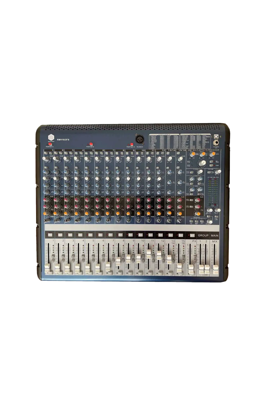 Микшерный пульт Wingreat RMV16/2FX