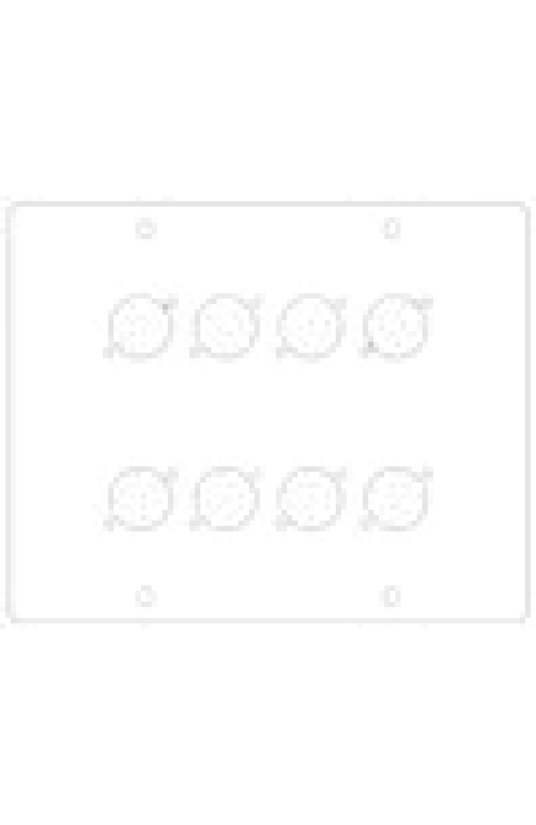 Установочная пластина для лючка ОП4-D8