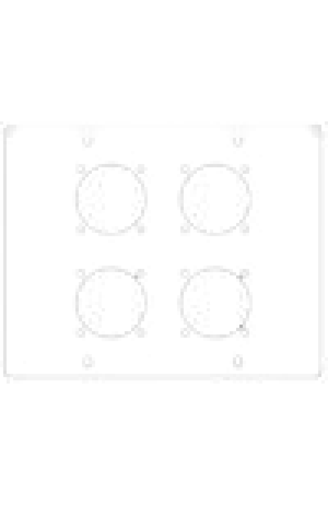 Установочная пластина для лючка OП4-R4