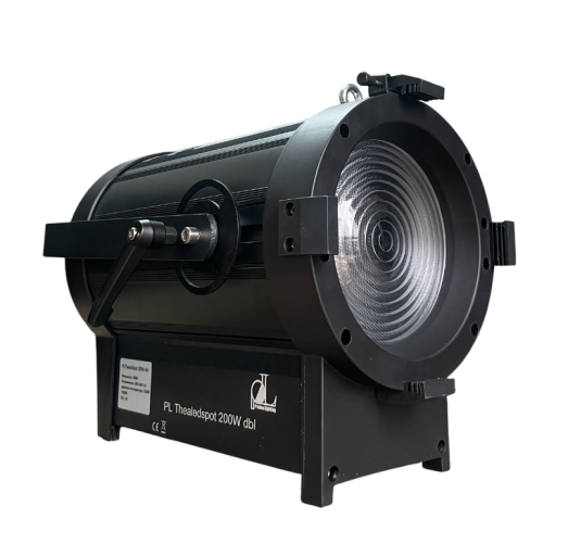 Театральный прожектор с линзой Френеля PL-Thealedspot 200W dbl