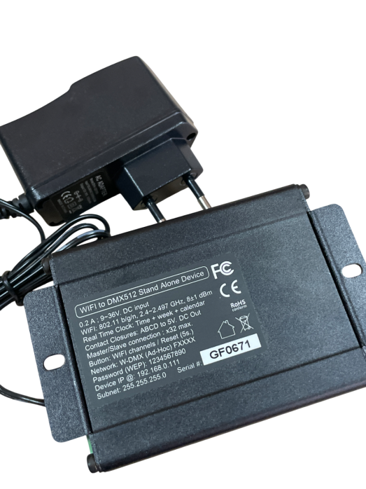 DMX контроллер WiFi Chromateq LPSA-WIFI 