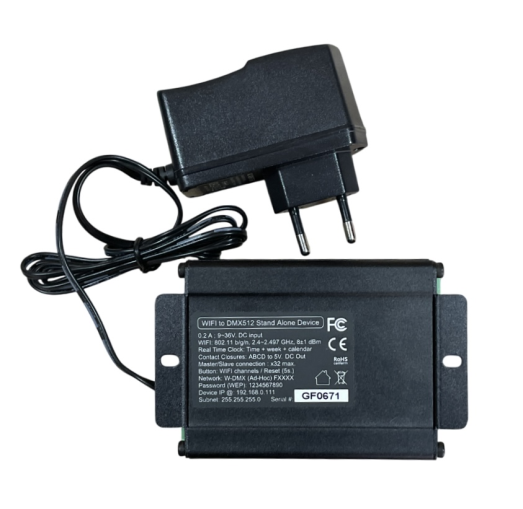 DMX контроллер WiFi Chromateq LPSA-WIFI 