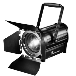 Театральный прожектор с линзой Френеля PL-Thealedspot 300W RGBW Zoom