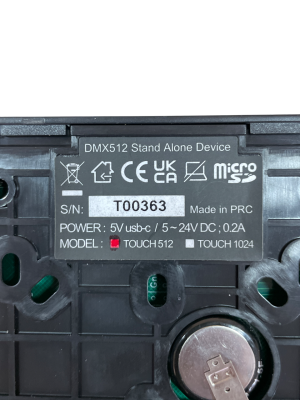 Система управления светом Chromateq TOUCH 512 DMX