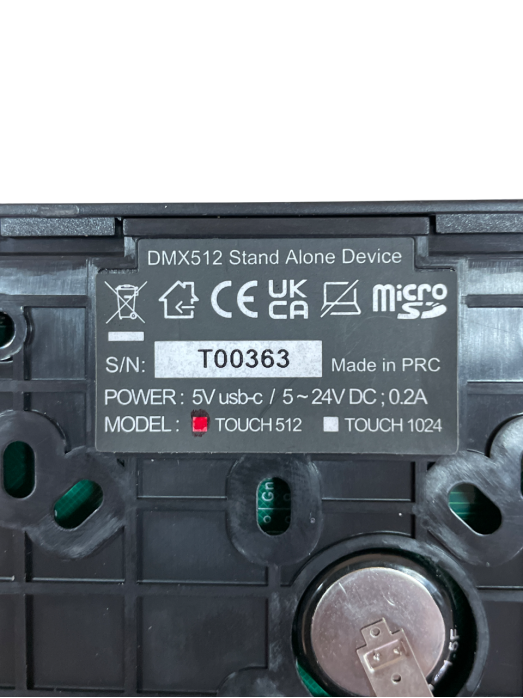 Система управления светом Chromateq TOUCH 512 DMX