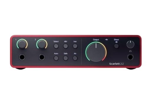 Звуковая карта Focusrite Scarlett 2i2 4th Gen