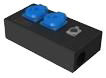 Коробка розеточная КРС3-R2-F1