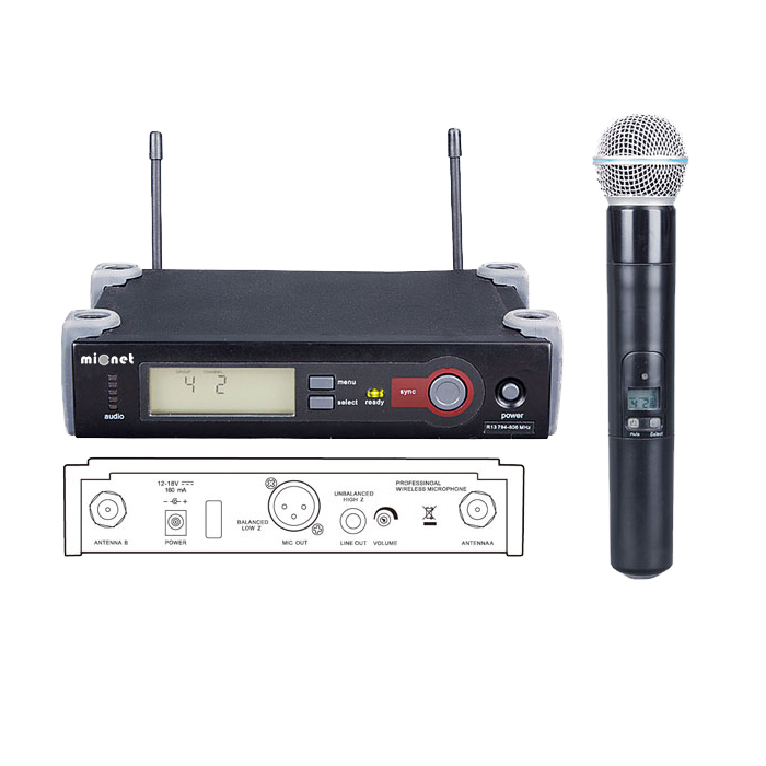 Микрофонная радиосистема Micnet Solo Lead XB