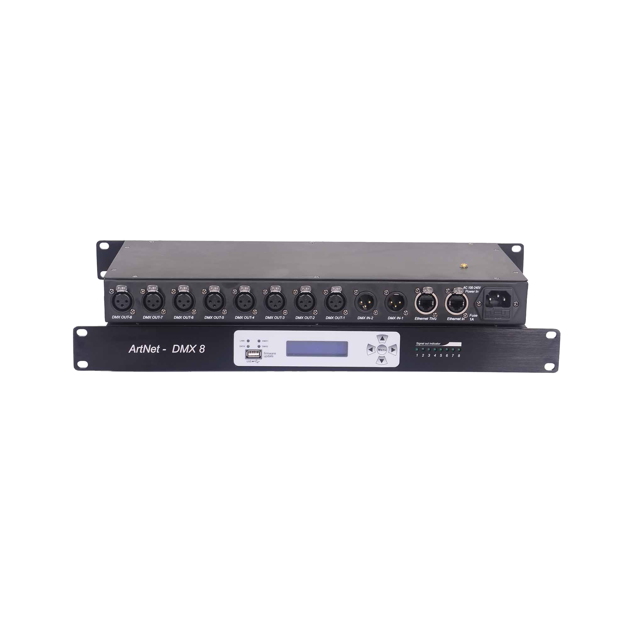 Конвертер DMX Proton Lighting PL ArtNet-DMX 8 Port Node