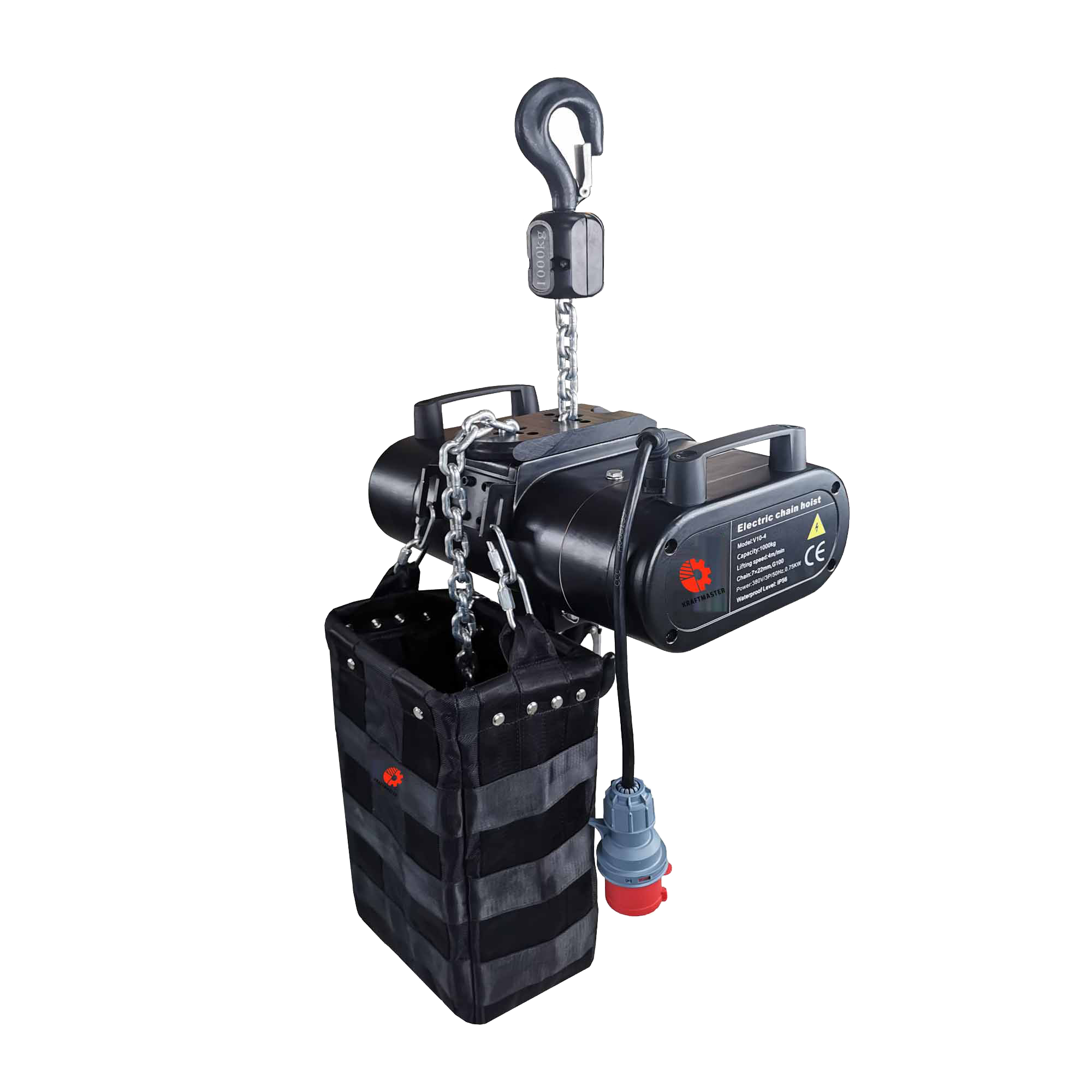 Лебедка цепная театральная KRAFTMASTER K1-DBS