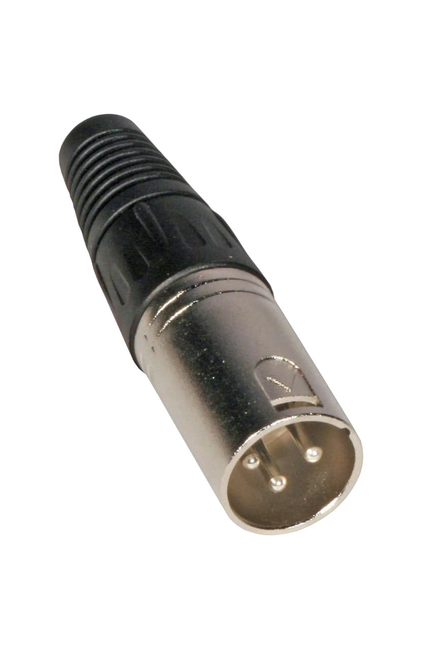 Кабельный разъем XLR L-Audio XLR-3M папа 3-pin